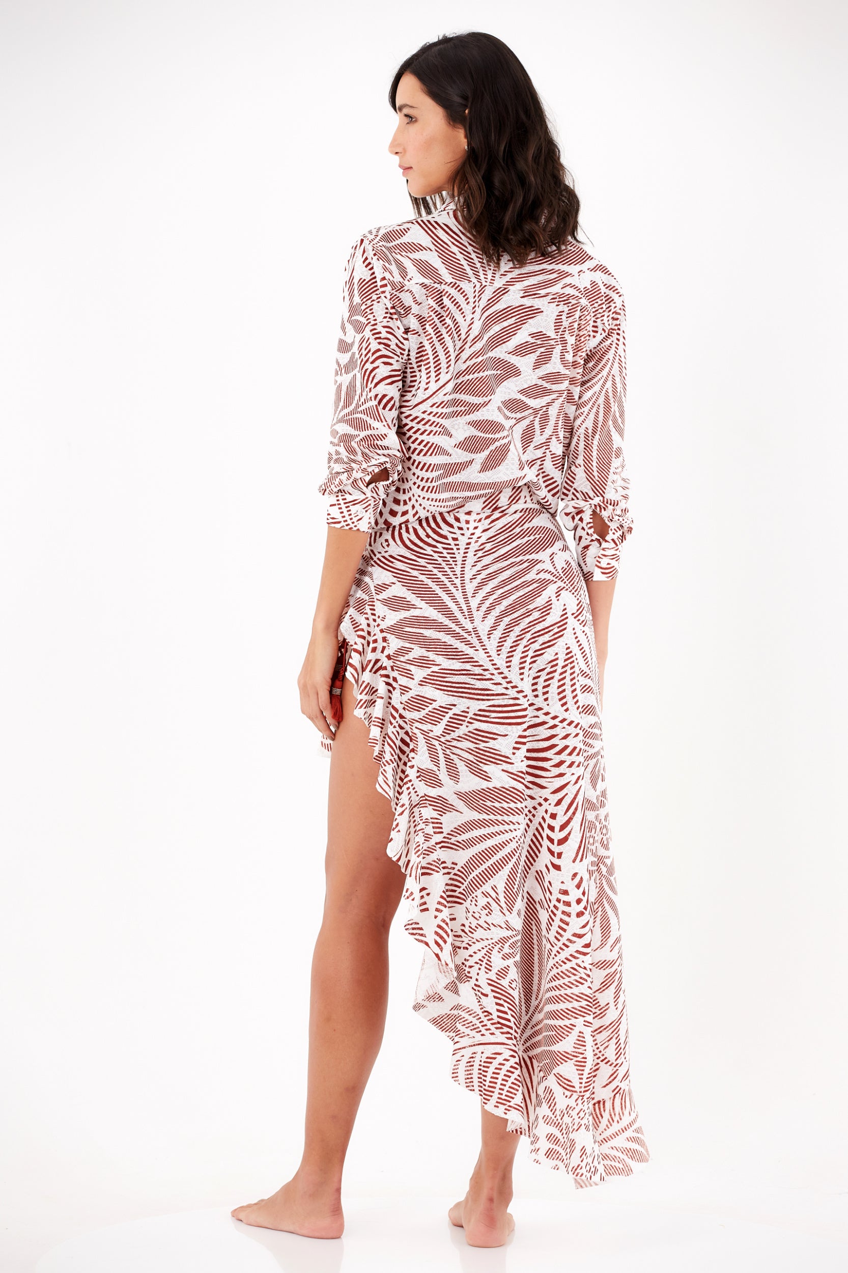 CAMISA SIENNA TERRACOTA