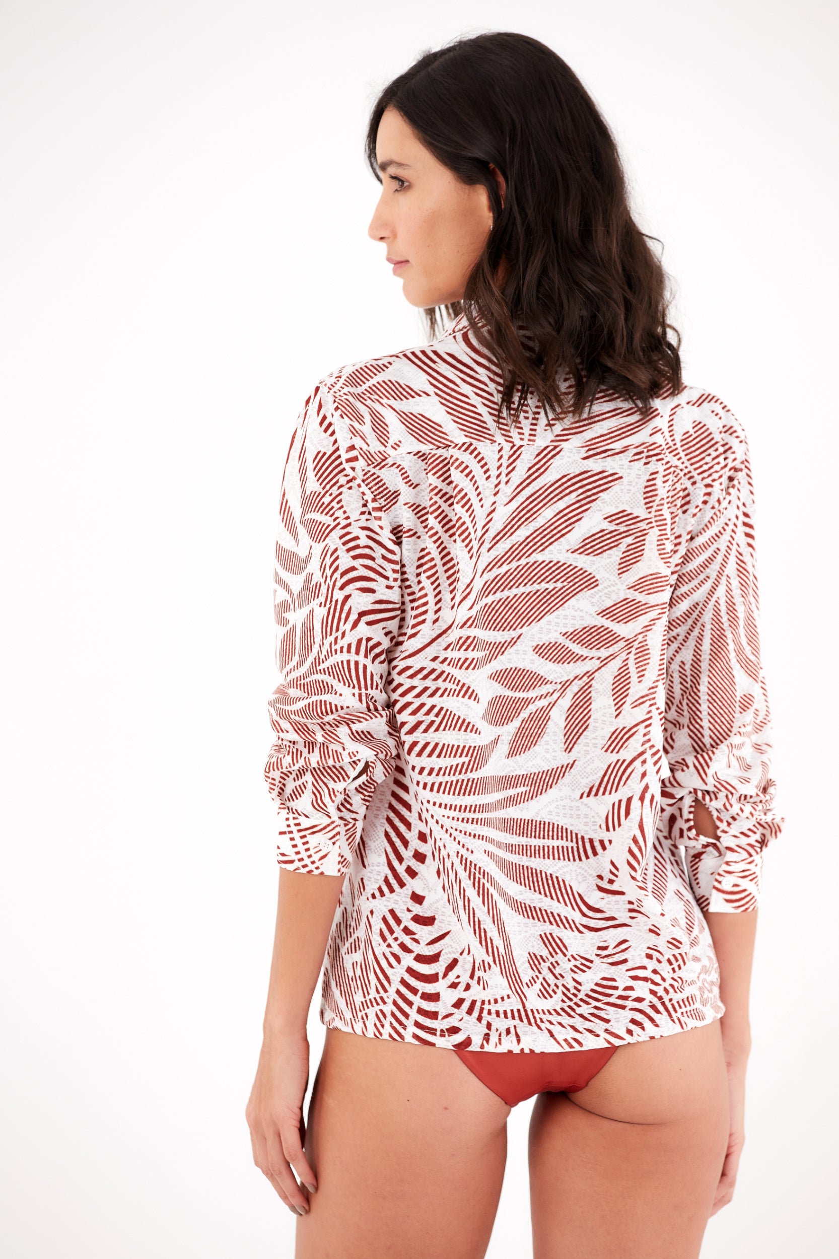 CAMISA SIENNA TERRACOTA