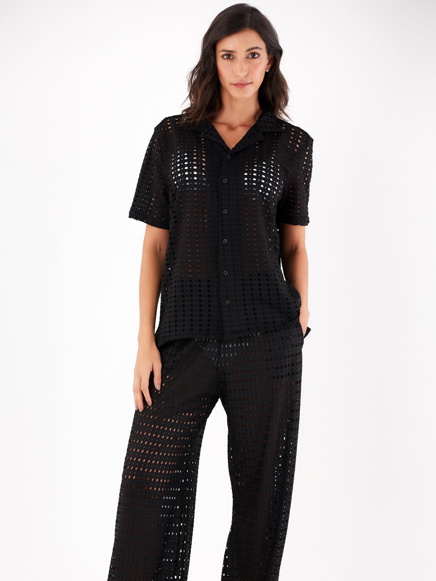 CAMISA AVA OVERSIZE NEGRO