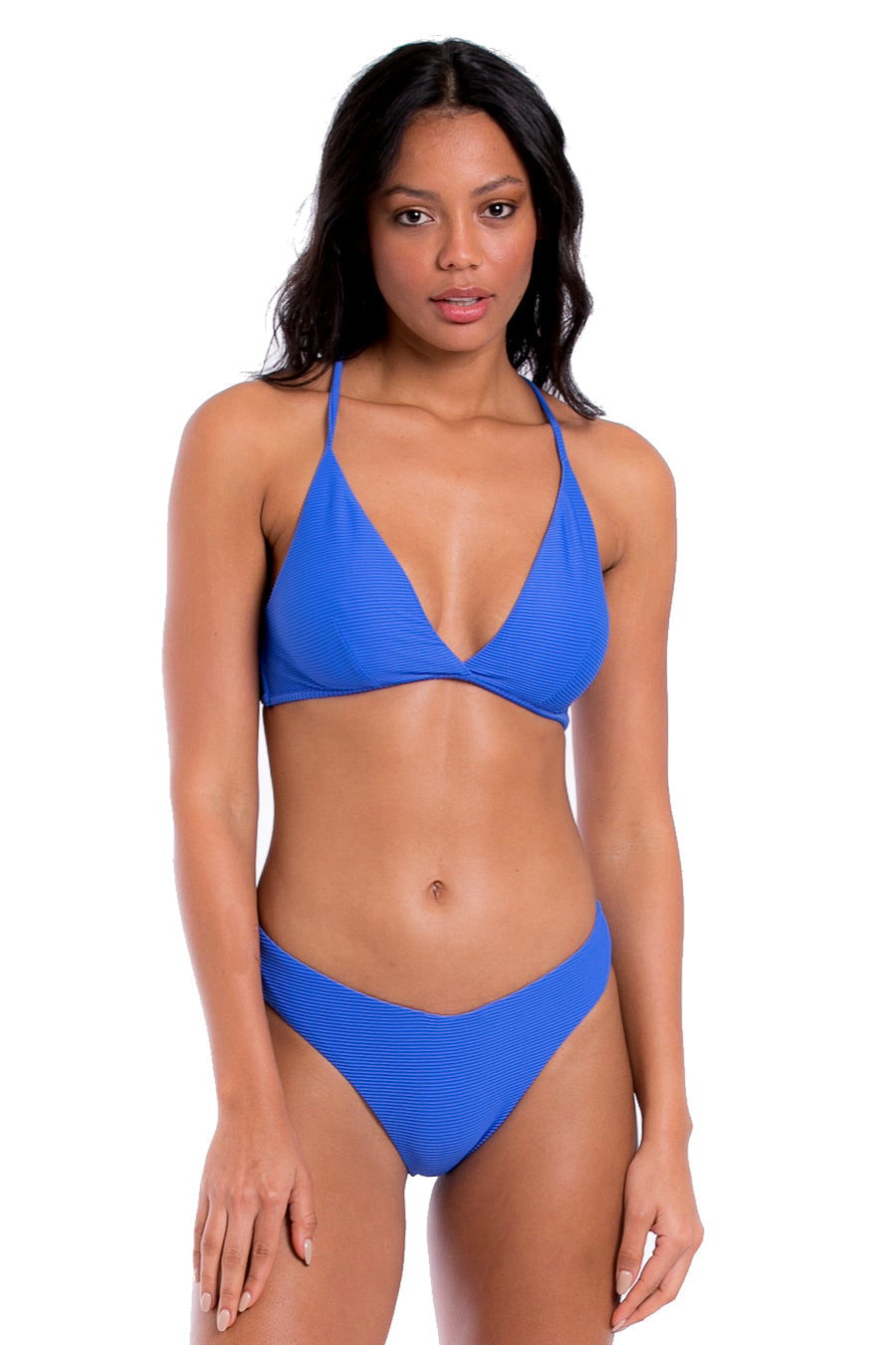 Bikini Lagoon Rib Azul