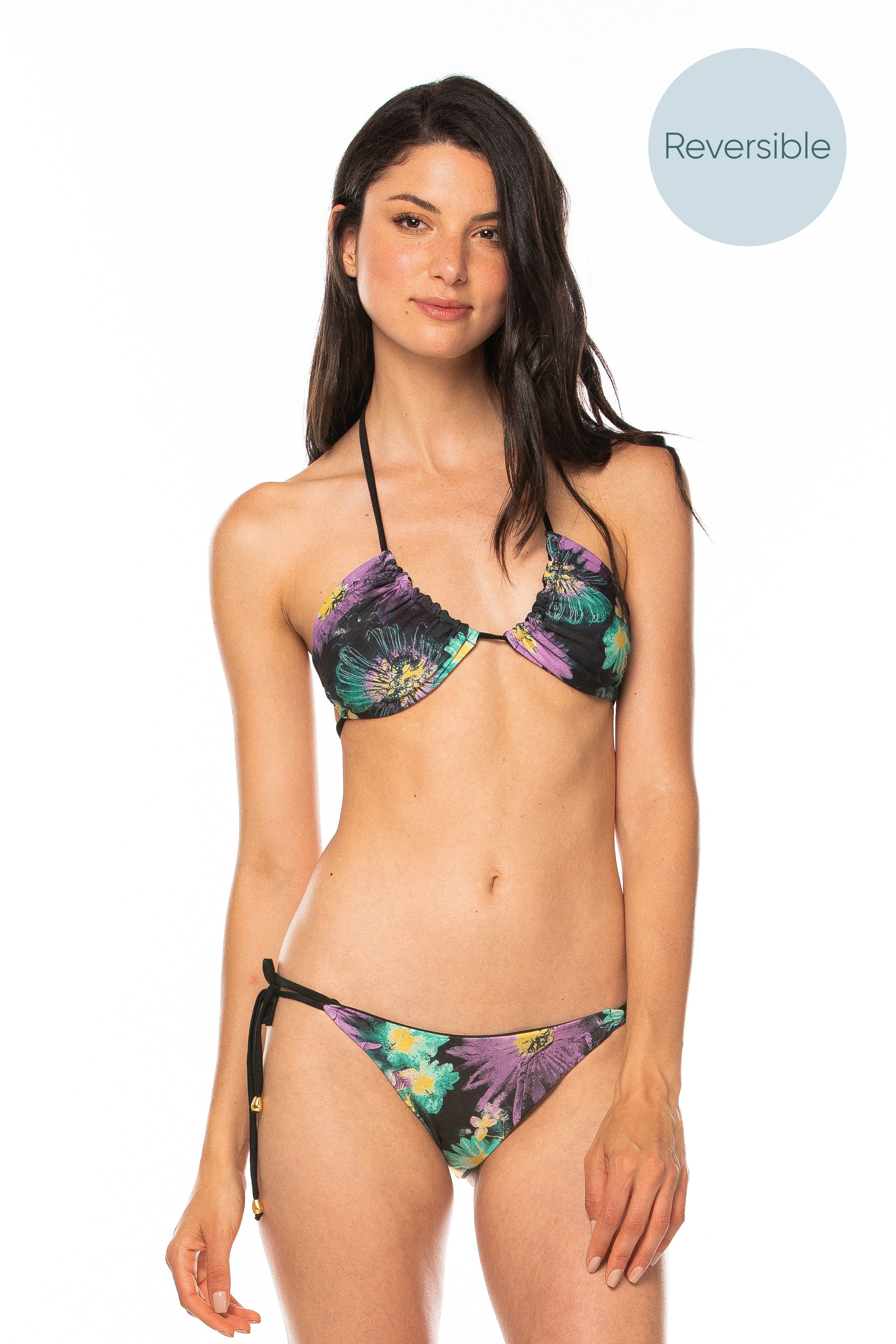 Love Reversible Bikini Negro